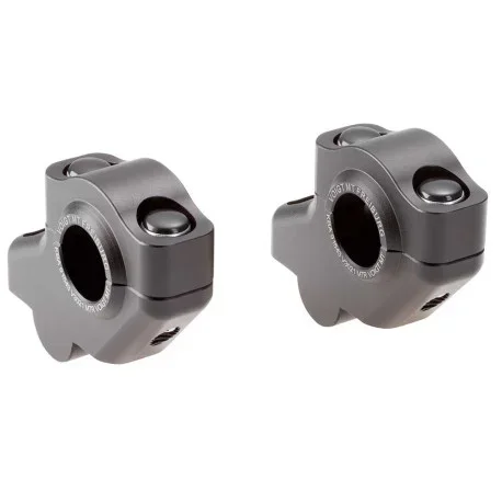 30 MM HANDLEBAR RISERS WITH 21 MM OFFSET FOR 22 MM HANDLEBARS