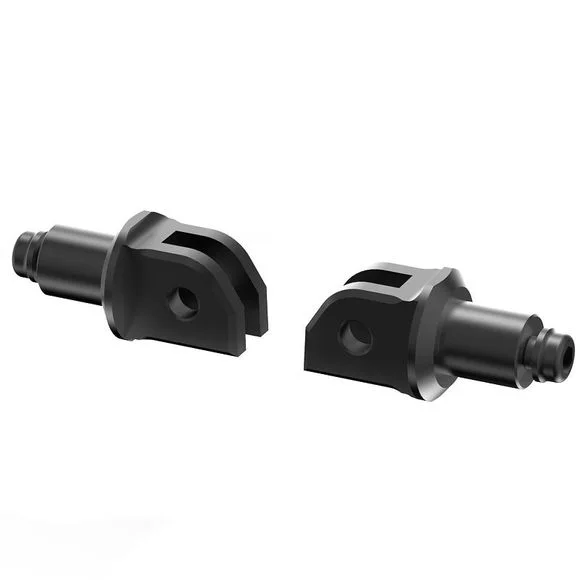 Adaptateur repose pied Rizoma Pilote pour repose-pieds Pro, B-pro et street – Noir Ref : RZ0054