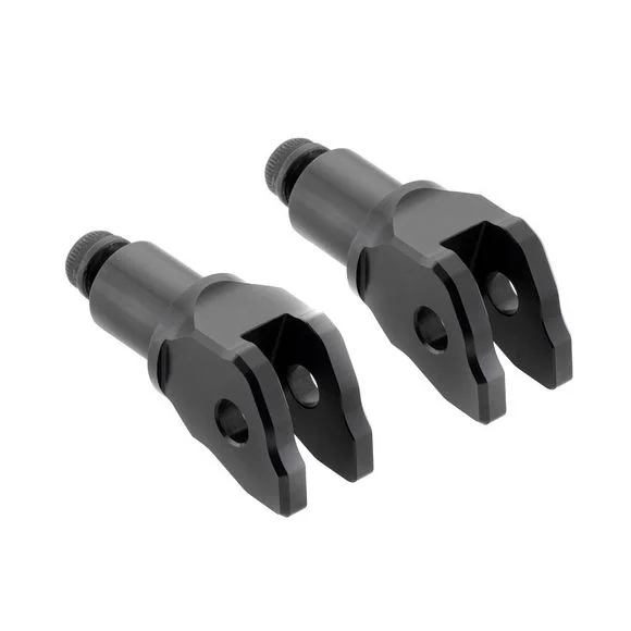Adaptateur repose pied Rizoma Pilote pour repose-pieds Pro, B-pro et street – Noir Ref : RZ0077 / PE852B