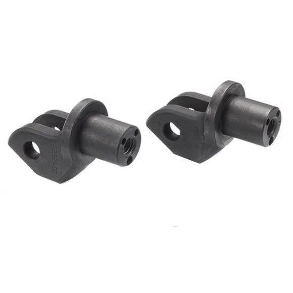 Adaptateur repose pied Rizoma Pilote pour repose-pieds Pro, B-pro et street – Noir Ref : RZ0079 / PE679B