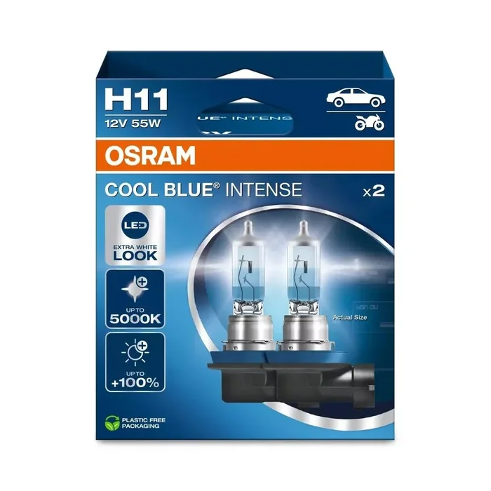 Ampoule OSRAM Cool Blue Intense Bulb H2 12V/55W – x2