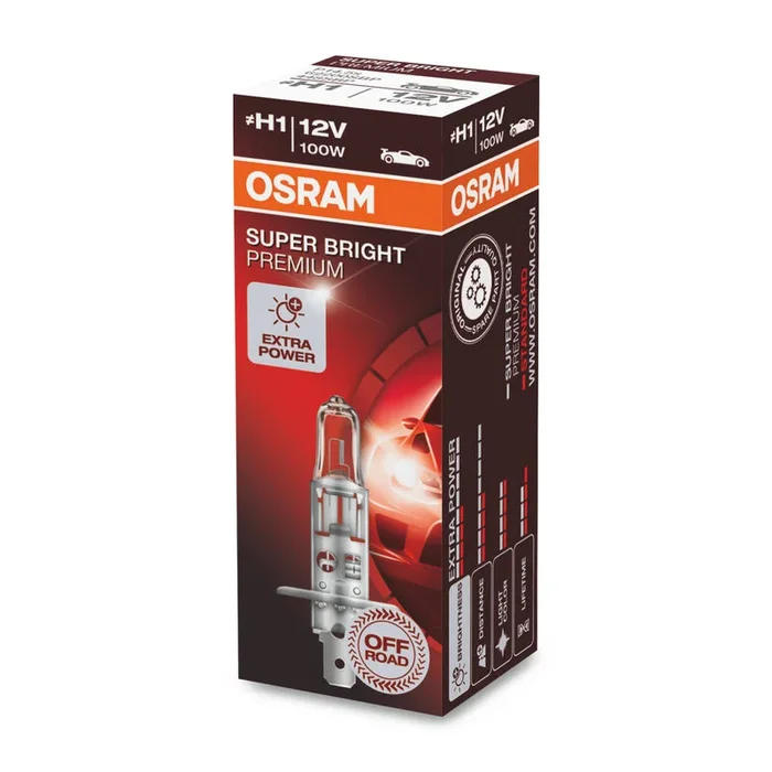 Ampoule OSRAM Super Bright H1 12V/55W – X1