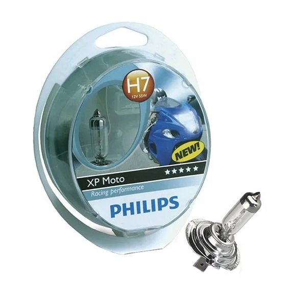 Ampoule Philips X-TREME MOTO H7 12V 55W PX26D Universel Ref : 20129726