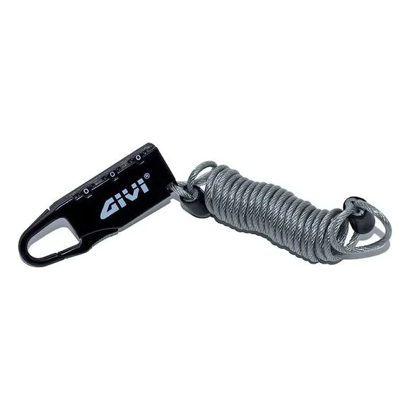 Antivol Givi POUR BAGAGERIE SOUPLE Universel – Noir Ref : GI1715 / S221