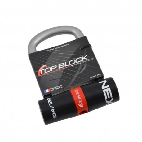Antivol moto TOP BLOCK NEXUS 104/120 homologue classe SRA