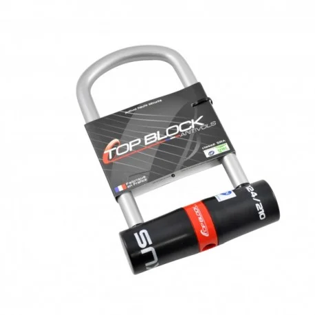 Antivol moto TOP BLOCK NEXUS 124/210 homologue classe SRA