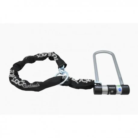 Antivol moto TOP BLOCK NEXUS 124/270CL11 homologue classe SRA avec chaine