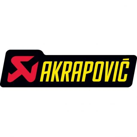 Autocollants echappement AKRAPOVIC 150x45mm