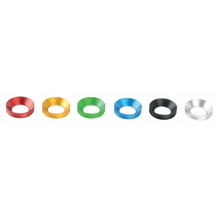Bague alu pour tampon de protection LIGHTECH – Paire – Noir