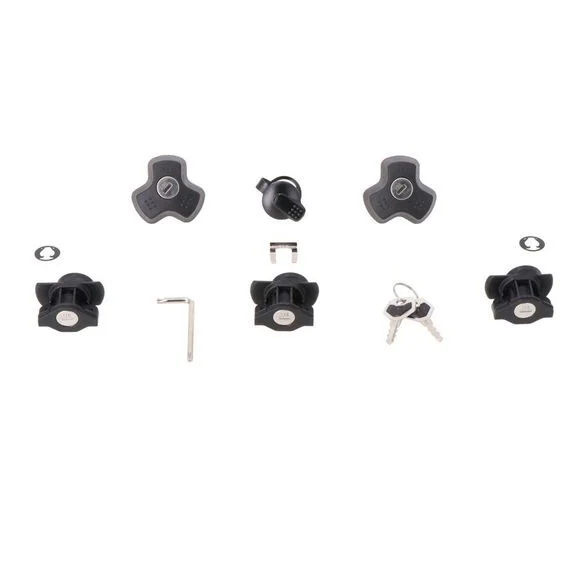 Barillet de bagagerie SW-MOTECH Kit de serrures DUSC + antivols Universel – Gris Ref : SWM0756 / LOC.00.745.10200