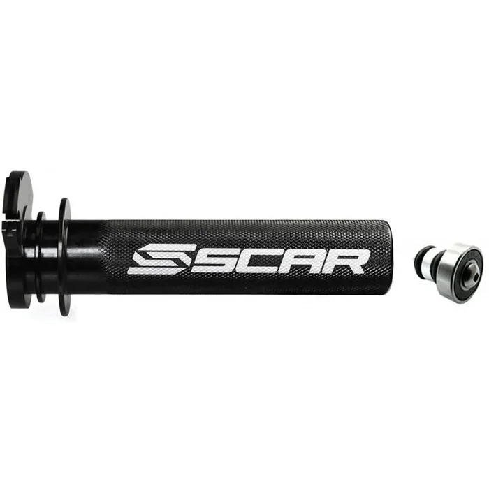 Barillet de gaz SCAR en aluminium + roulement noir – Husqvarna / GAS GAS