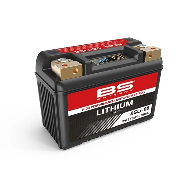 Batterie BS Battery Lithium Ion BSLi-05 (YB10L-A2/YB10L-B/YB12AL-A/YB16AL-A2) Ref : BSLI-05 / 1080706