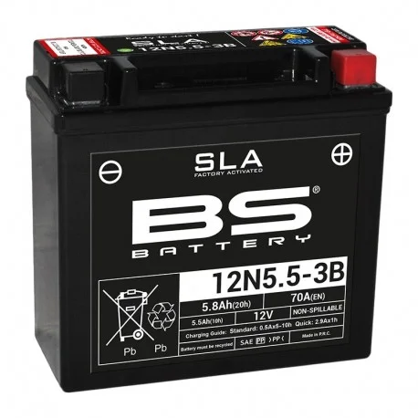 Batterie BS Battery SLA 12N5.5-3B