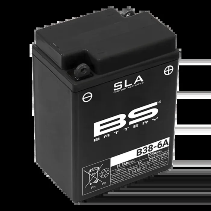 Batterie BS BATTERY SLA sans entretien activé usine – B38-6A