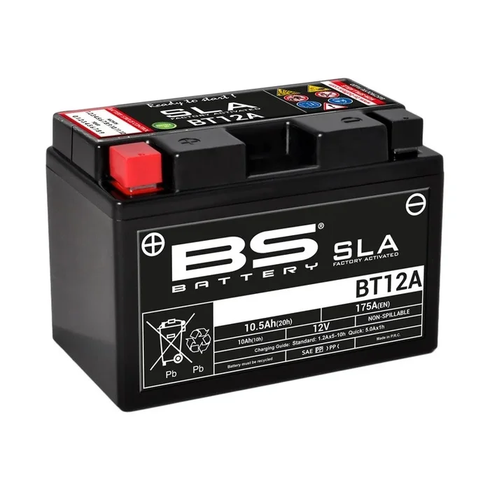 Batterie BS BATTERY SLA sans entretien activé usine – BT12A