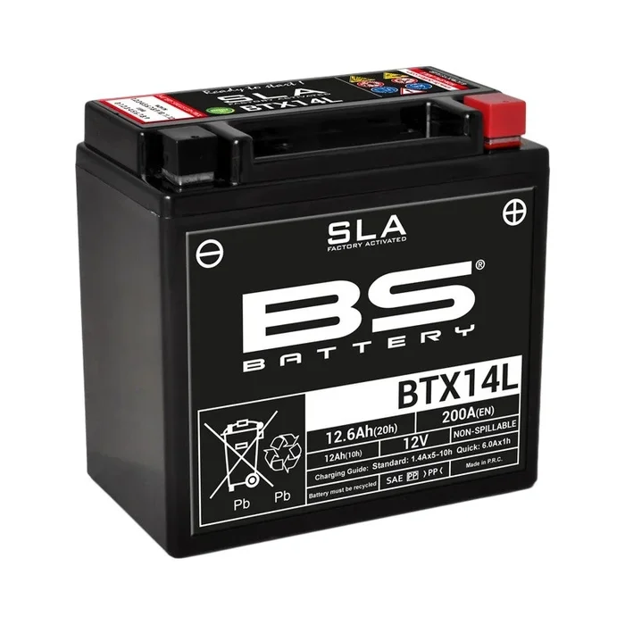 Batterie BS BATTERY SLA sans entretien activé usine – BTX14L