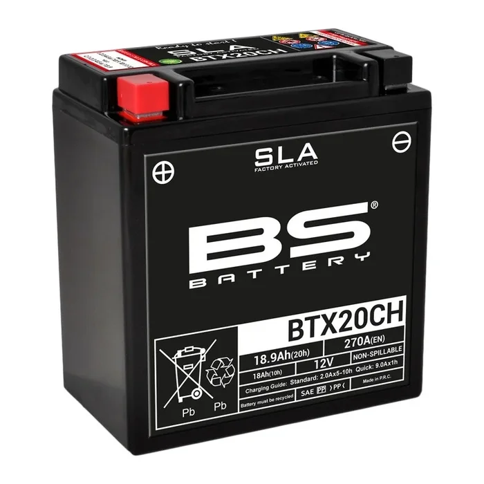 Batterie BS BATTERY SLA sans entretien activé usine – BTX20CH