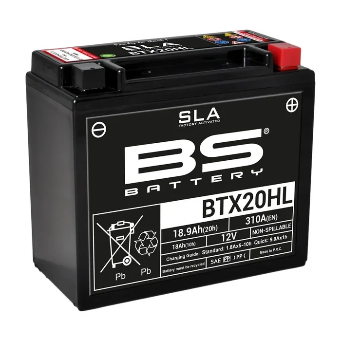 Batterie BS BATTERY SLA sans entretien activé usine – BTX20HL