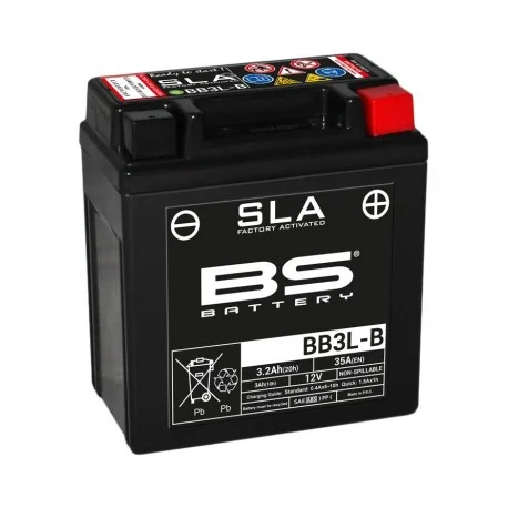 Batterie moto BS BATTERY SLA YB3L-B BB3L-B