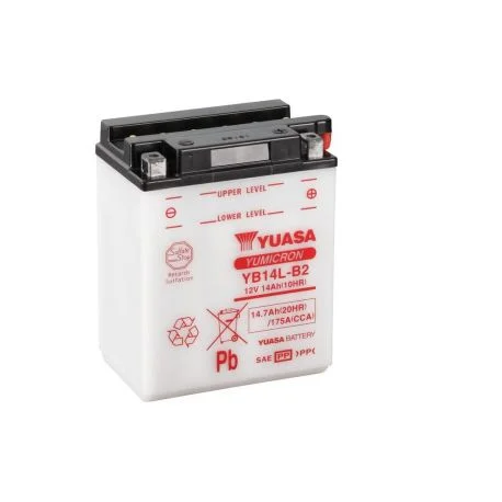 Batterie moto YUASA YB14L-B2