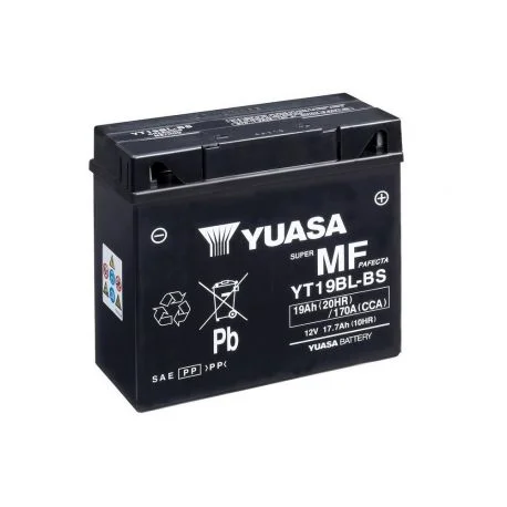 Batterie moto YUASA YT19BL-BS