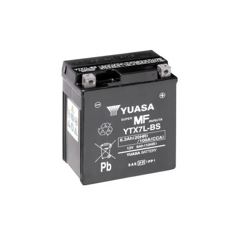 Batterie moto YUASA YTX7L-BS