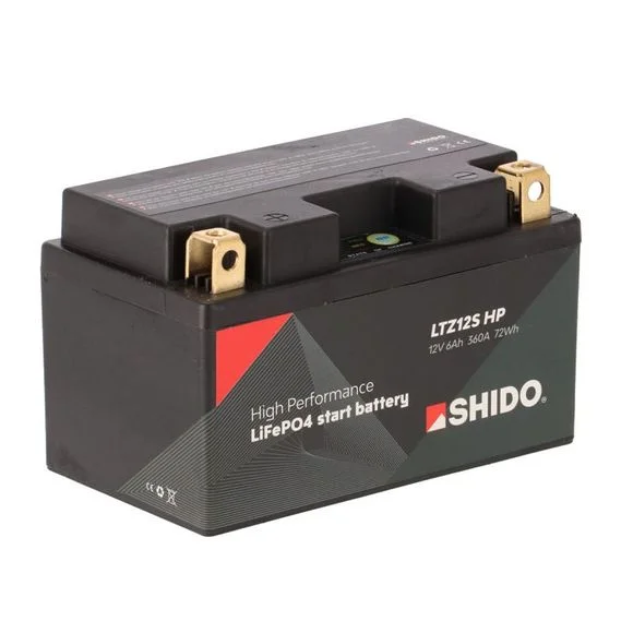 Batterie Shido LTZ12S HP Lithium Ion Ref : LTZ12S HP LION -S-