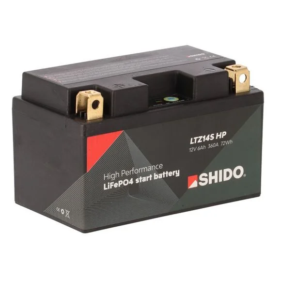 Batterie Shido LTZ14S HP Lithium Ion Ref : LTZ14S HP LION -S-