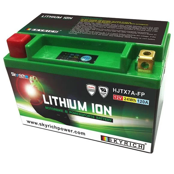 Batterie Skyrich Lithium Ion YTX7A-BS (HJTX7A-FP) Ref : SKY0003 / S4871