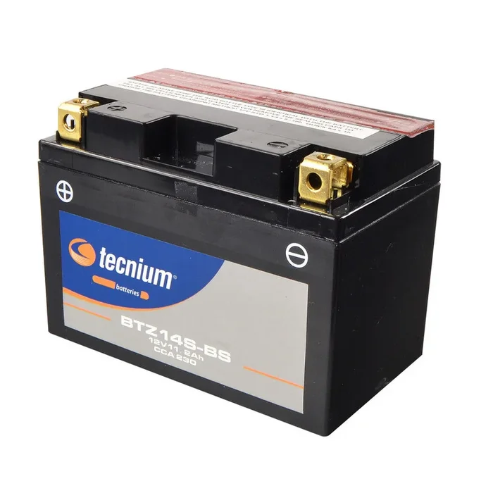 Batterie TECNIUM sans entretien avec pack acide – BTZ14S-BS