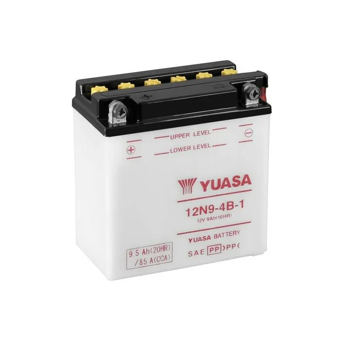 Batterie YUASA conventionnelle sans pack acide – 12N9-4B-1