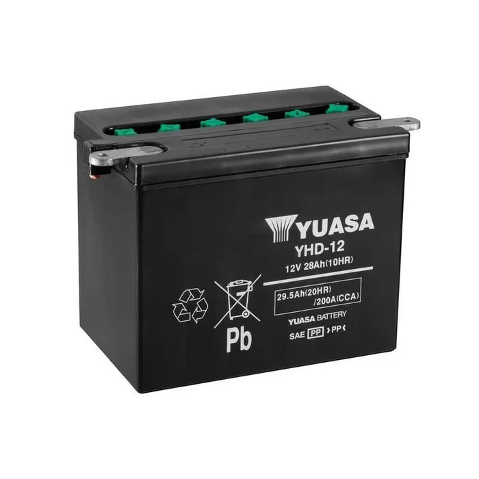 Batterie YUASA conventionnelle sans pack acide – YHD-12