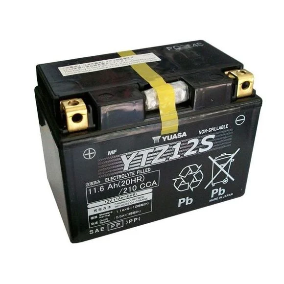 Batterie Yuasa YTZ12S ferme Type Acide Sans entretien Ref : YTZ12S -Y-