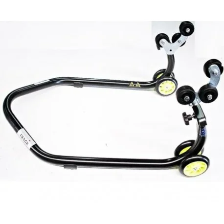 Bequille arriere BIHR Home Track noir matte demontable support inclus Quad/ATV