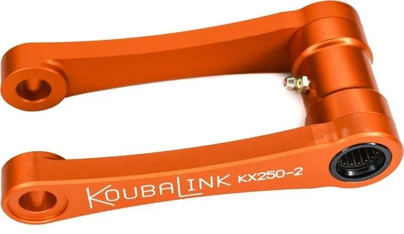 Biellette de suspension Koubalink Kit de rabaissement de selle (41.3 mm) orangeKAWASAKI 250 KX 250 (KX250R) – 2005 – 2007Ref : KBK00044A / 1114654
