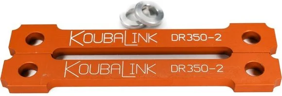 Biellette de suspension Koubalink Kit de rabaissement de selle (44.5 mm) orange Ref : KBK00017A / 1114608