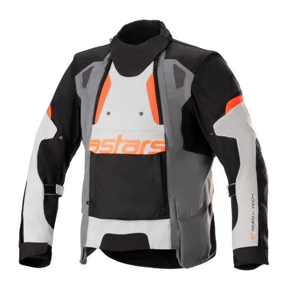 Blouson Alpinestars HALO DRYSTAR – TECH-AIR® COMPATIBLE – Gris / Noir Ref : AP12613