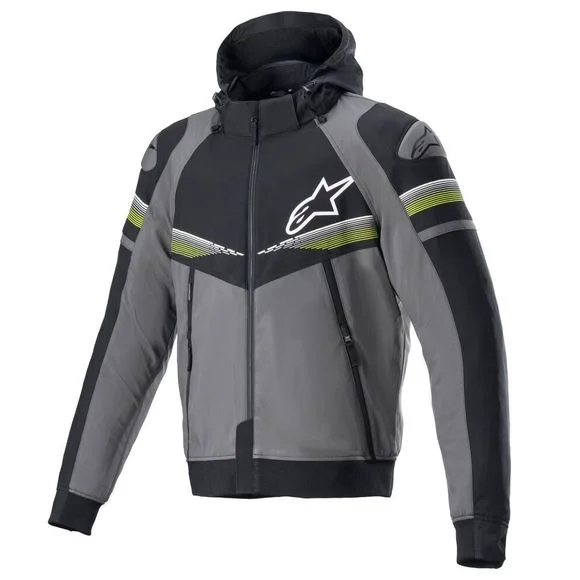 Blouson Alpinestars SEKTOR V2 FLUO – TECH-AIR® COMPATIBLE – Gris / Jaune Ref : AP12646