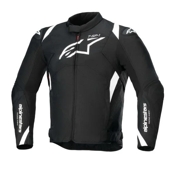 Blouson Alpinestars T-SP 1 V2 WATERPROOF – Noir / Blanc Ref : AP3260
