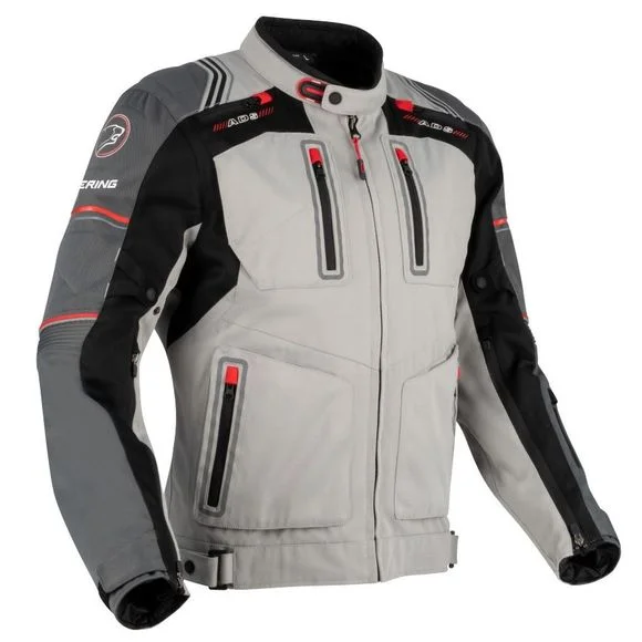 Blouson Bering PORTLAND – Noir / Gris Ref : BR1423