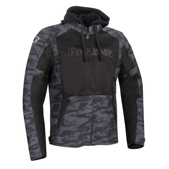 Blouson Bering SPIRIT – Noir / Gris Ref : BR1263-C39773
