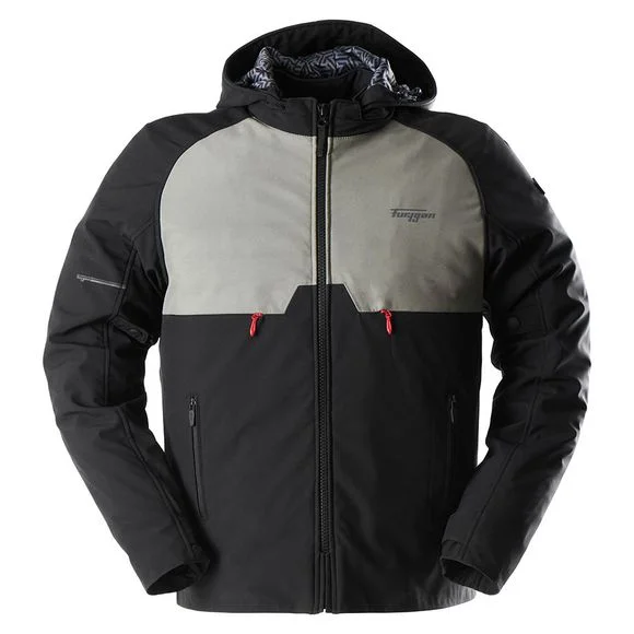 Blouson Furygan ADDAX – Noir / Vert Ref : FU1315