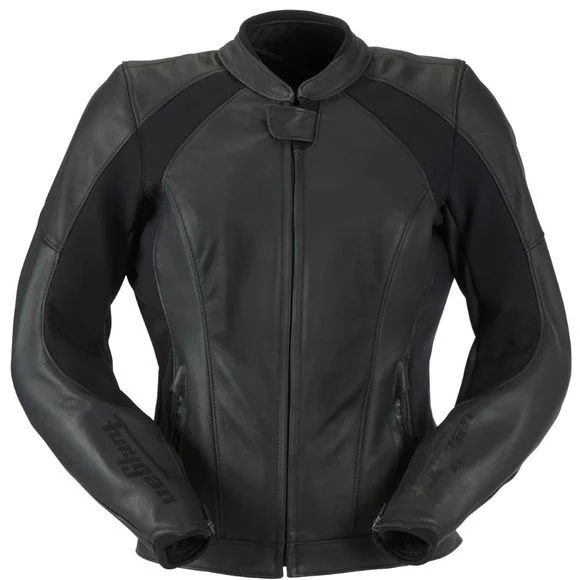 Blouson Furygan LIVIA – Noir / Noir Ref : FU1231