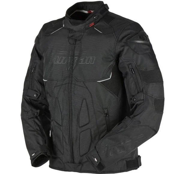Blouson Furygan TITANIUM – BLACK BLACK – Noir / Noir Ref : FU1207