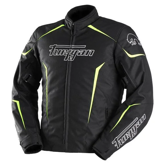 Blouson Furygan YORI – Noir / Jaune Ref : FU1264