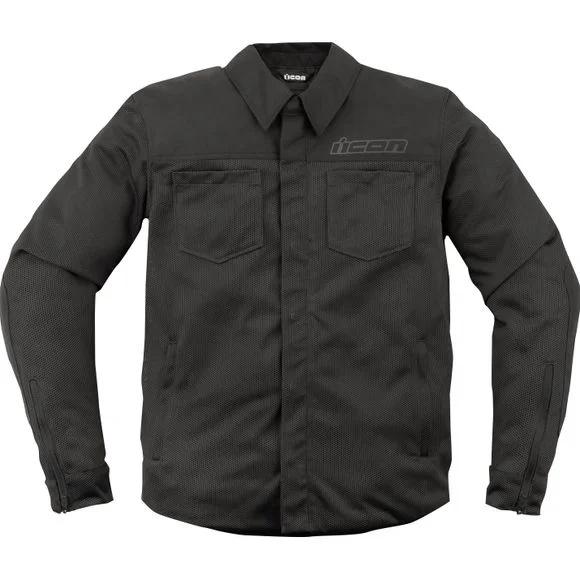 Blouson Icon UPSTATE MESH – Noir Ref : IC0845
