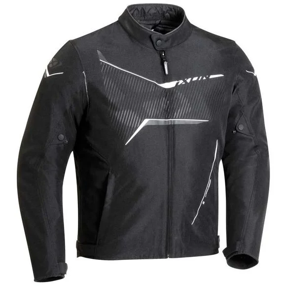 Blouson Ixon SLASH C GRANDES TAILLES – Noir / Blanc Ref : IX1362
