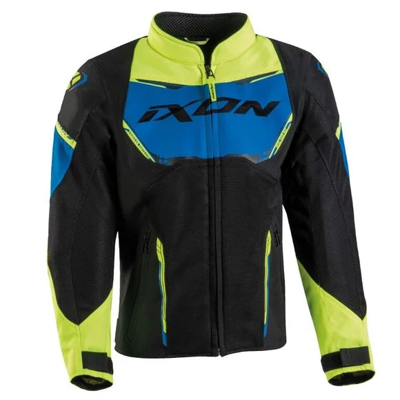 Blouson Ixon STRIKER AIR ENFANT – Noir / Bleu Ref : IX1593