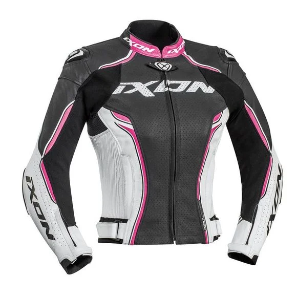 Blouson Ixon VORTEX LADY – Noir / Rose Ref : IX1064