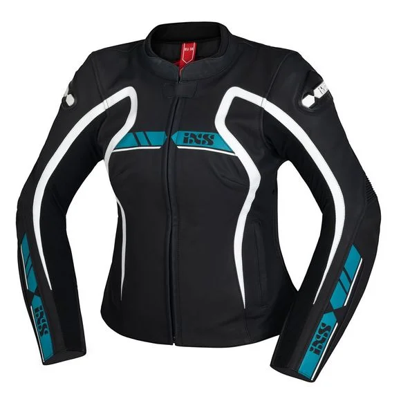 Blouson IXS SPORT LD RS-600 1.0 FEMME – Noir / Bleu Ref : IS1035